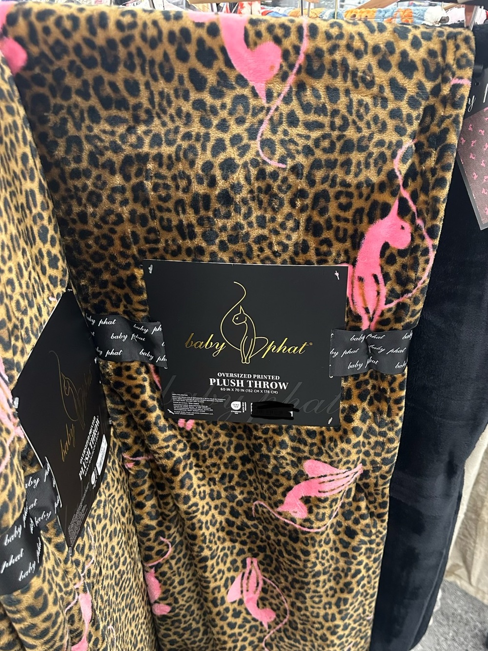 Baby phat throw blanket